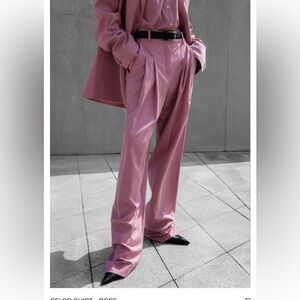 The Frankie Shop Pink Women’s Gelso Trouser size L